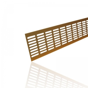 Вентиляционная решетка AL LZG 7024 130х600 бронзовая