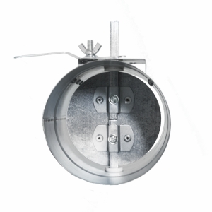 Дроссель клапан для круглых каналов Airone ДКК 125 оц.ст