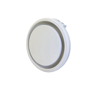 Диффузор под покраску скрытого монтажа SECRET RING 100/90 с приточно-вытяжным вентилятором